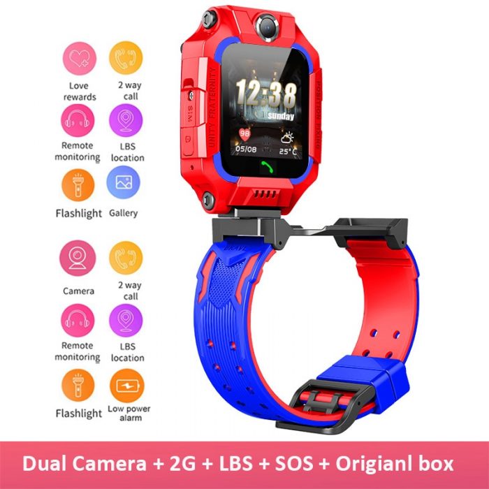 Q19 Kids Smart Watch LBS Position Q12 Baby Smart Watch Dual Camera SOS Phone Watch Voice Chat Smartwatch Children's Watch Gift