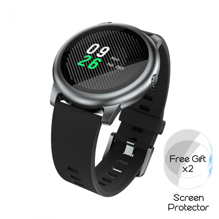 Solar LS05 Smart Watch Sport Metal Heart Rate Sleep Monitor IP68 Waterproof iOS Android Global Version for Xiaomi YouPin