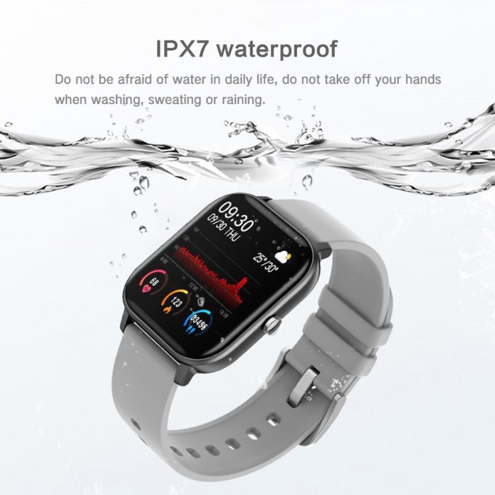 P8 1.4 inch Smart Watch Men Full Touch Fitness Tracker Blood Pressure Smart Clock Women GTS Smartwatch for Xiaomi